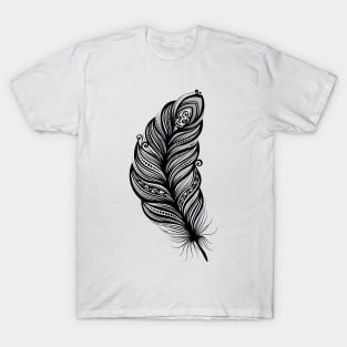 Peerless Decorative Feather T-Shirt